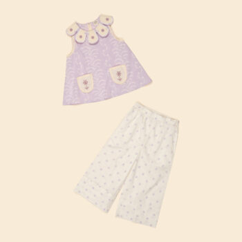 Apolina Flora Trouser Set Wallflower/Studio Calico Cream