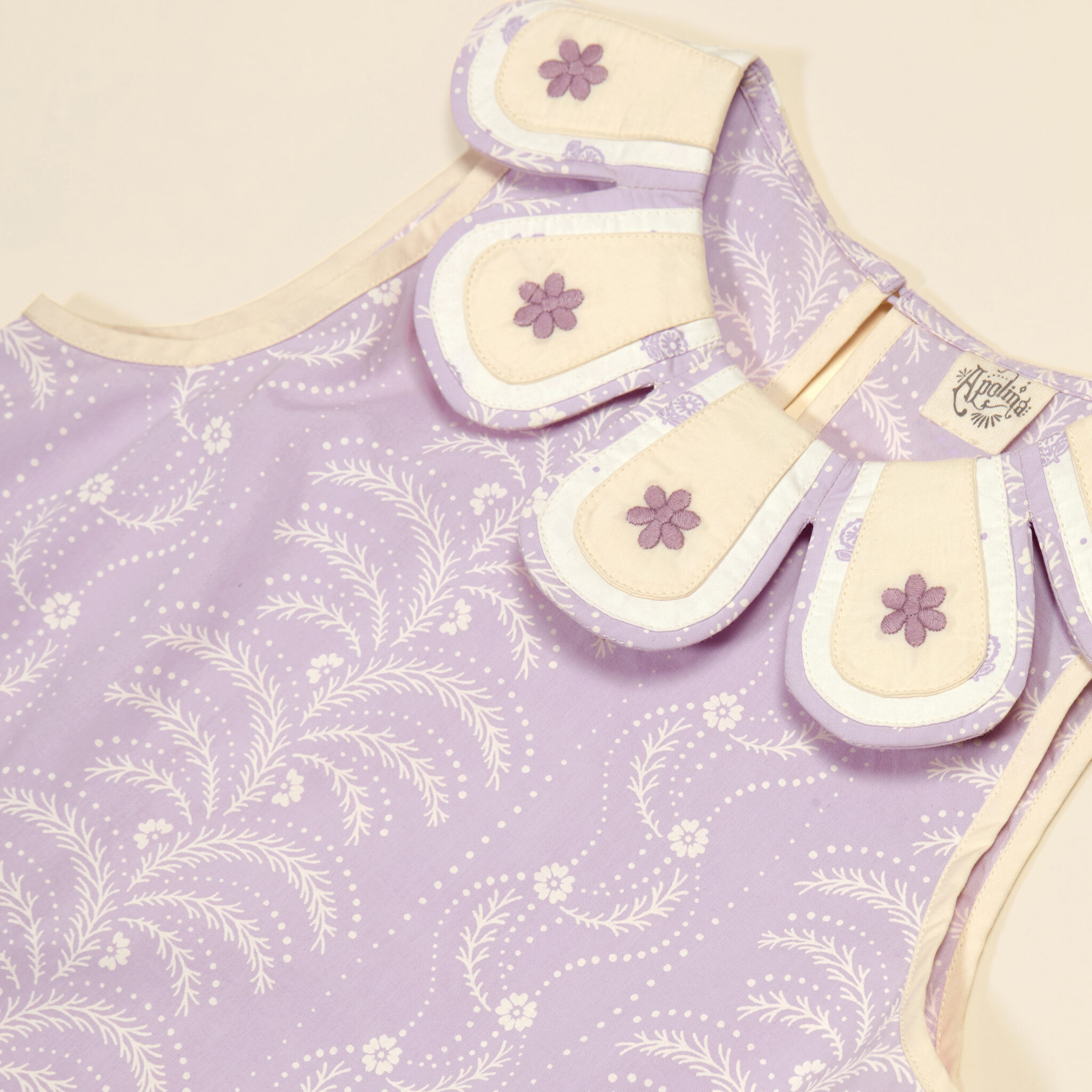 Apolina Flora Trouser Set Wallflower/Studio Calico Cream (Sold out) 4 Apolina Flora Trouser Set Wallflower/Studio Calico Cream
