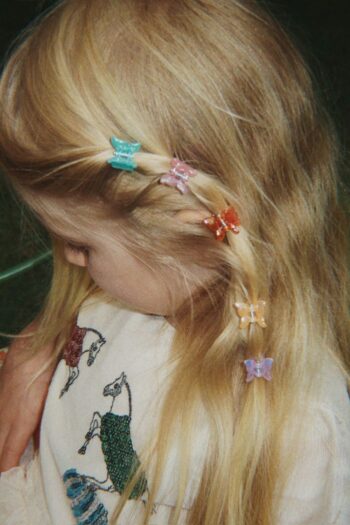 Konges Slojd 10 Pack Mini Butterfly Hair Claws