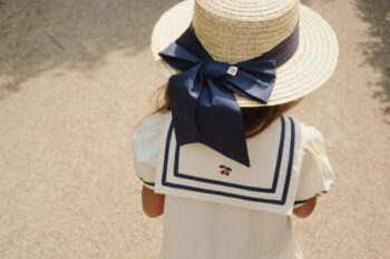 Konges Slojd Allie Sailor Dress GOTS Bleu Stripe