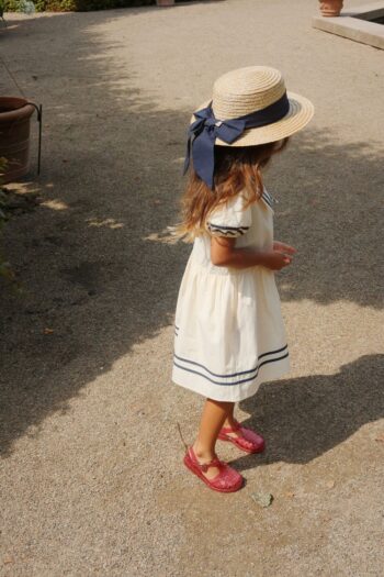 Konges Slojd Allie Sailor Dress GOTS Bleu Stripe