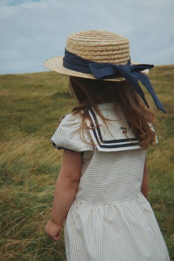 Konges Slojd Allie Sailor Dress GOTS Bleu Stripe