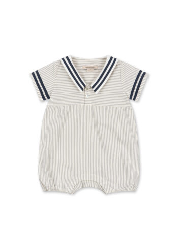 Konges Slojd Allie Sailor Romper GOTS Bleu Stripe (2)