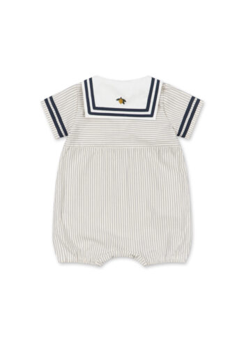Konges Slojd Allie Sailor Romper GOTS Bleu Stripe