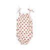 Konges Slojd Basic Strap Body GOTS Amour Rouge
