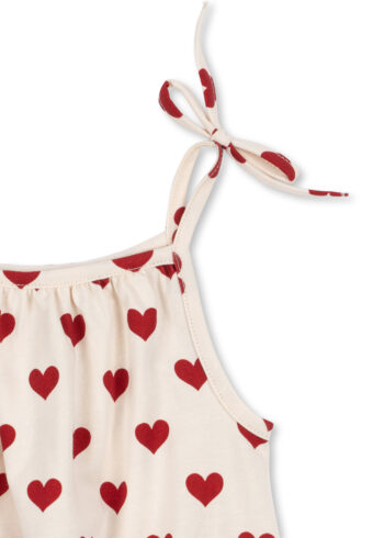 Konges Slojd Basic Strap Body GOTS Amour Rouge