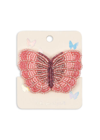 Konges Slojd Butterfly Beaded Hair Clip