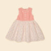Apolina Lola Dress Rosepanel Cream / Peony