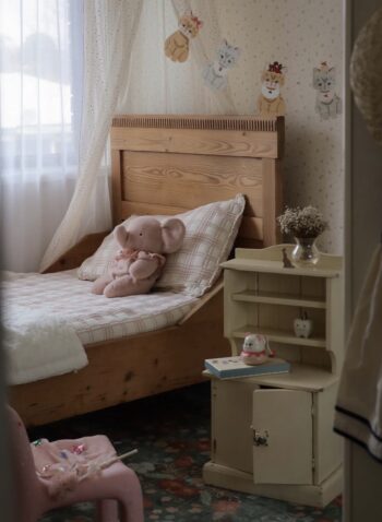 New Grain Blanket French Plaid Petal - Image Jess Farthing