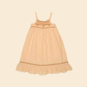 Apolina Tammy Midi Sundress Peach Yoghurt