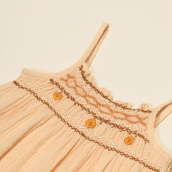 Apolina Tammy Midi Sundress Peach Yoghurt