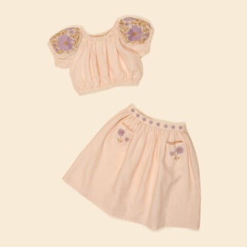 Apolina Velma Skirt Set Blush