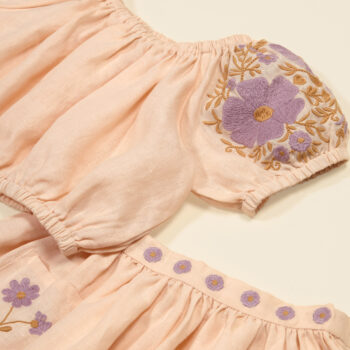 Apolina Velma Skirt Set Blush