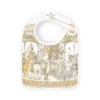 Atelier Choux Satin Bib Carousel Pink 4 Atelier Choux Satin Bib Carousel Pink