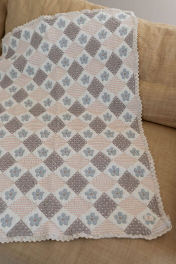 New Grain Prairie Quilt Blush Chambray