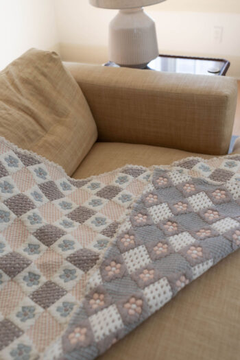 New Grain Prairie Quilt Blush Chambray