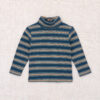 Misha & PUff Baby Turtleneck - Marine Blue Sgraffito