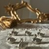 French Swan Place Card Holder Set of 6