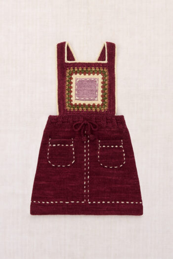 Misha & Puff Running Stitch Pinafore Cambridge