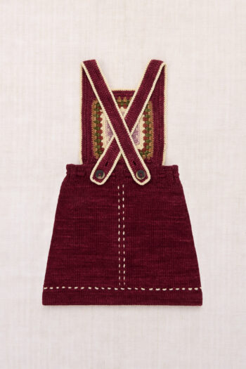 Misha & Puff Running Stitch Pinafore Cambridge