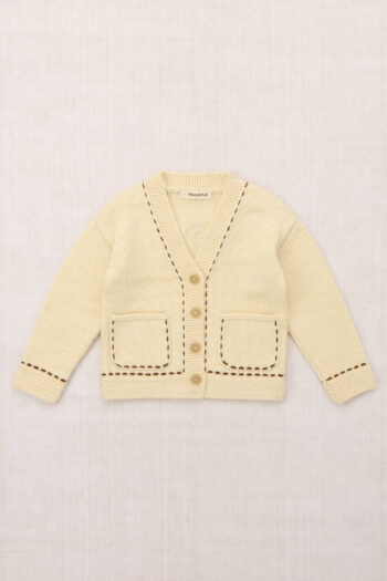 Misha & Puff Alma Mater Cardigan Shortbread