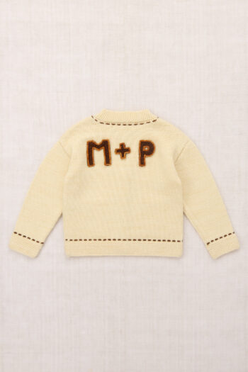 Misha & Puff Alma Mater Cardigan Shortbread
