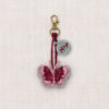 Misha & Puff Mariposa Bag Charm Antique Rose