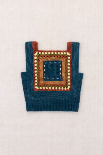 Misha & Puff Running Stitch Tank Marine Blue