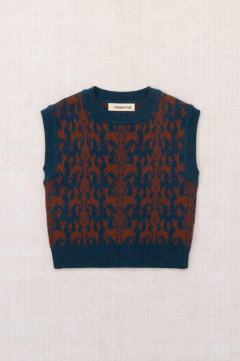Misha & Puff Julien Top Marine Blue Fauna
