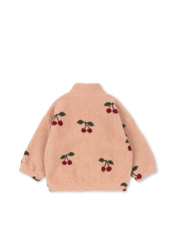 Konges Slojd Jody Teddy Jacket Ma Grande Cerise Blush (Coming soon) 4 Konges Slojd Jody Teddy Jacket Ma Grande Cerise Blush
