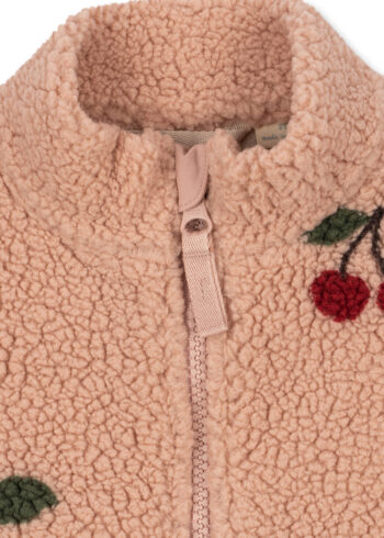 Konges Slojd Jody Teddy Jacket Ma Grande Cerise Blush (Coming soon) 5 Konges Slojd Jody Teddy Jacket Ma Grande Cerise Blush