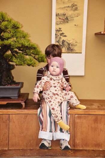 Misha & Puff Baby Pierrot Onesie Holyoke Floral