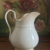 Antique White Ironstone Water Jug