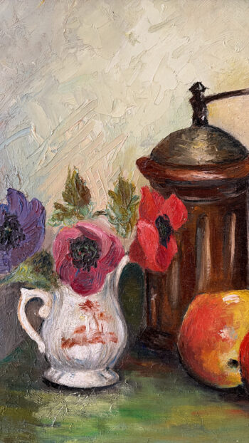 Alternative view of Vintage French Still Life with Coffee Grinder