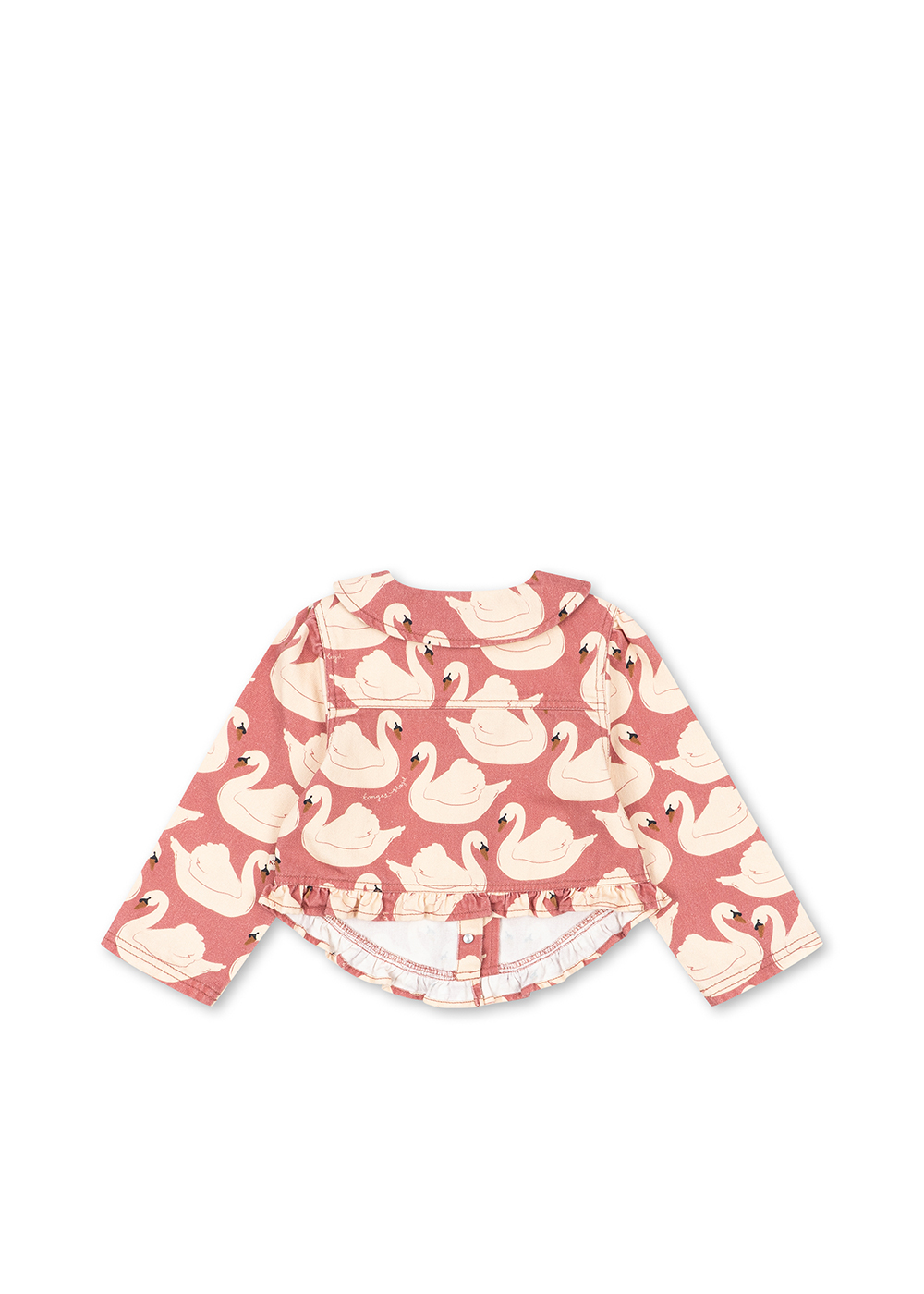 Konges Magot Collar Jacket GOTS Swan Rose 5 Konges Magot Collar Jacket GOTS Swan Rose