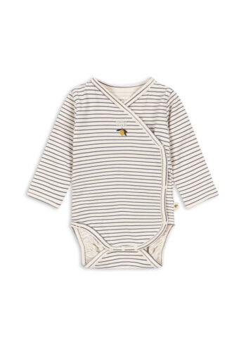 Konges Slojd Basic LS Newborn Body Gots Stripe Como