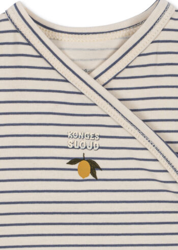 Konges Slojd Basic LS Newborn Body Gots Stripe Como