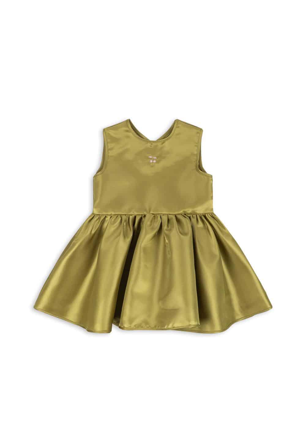 Konges Slojd Bellis Dress Fir Green 1 Konges Slojd Bellis Dress Fir Green