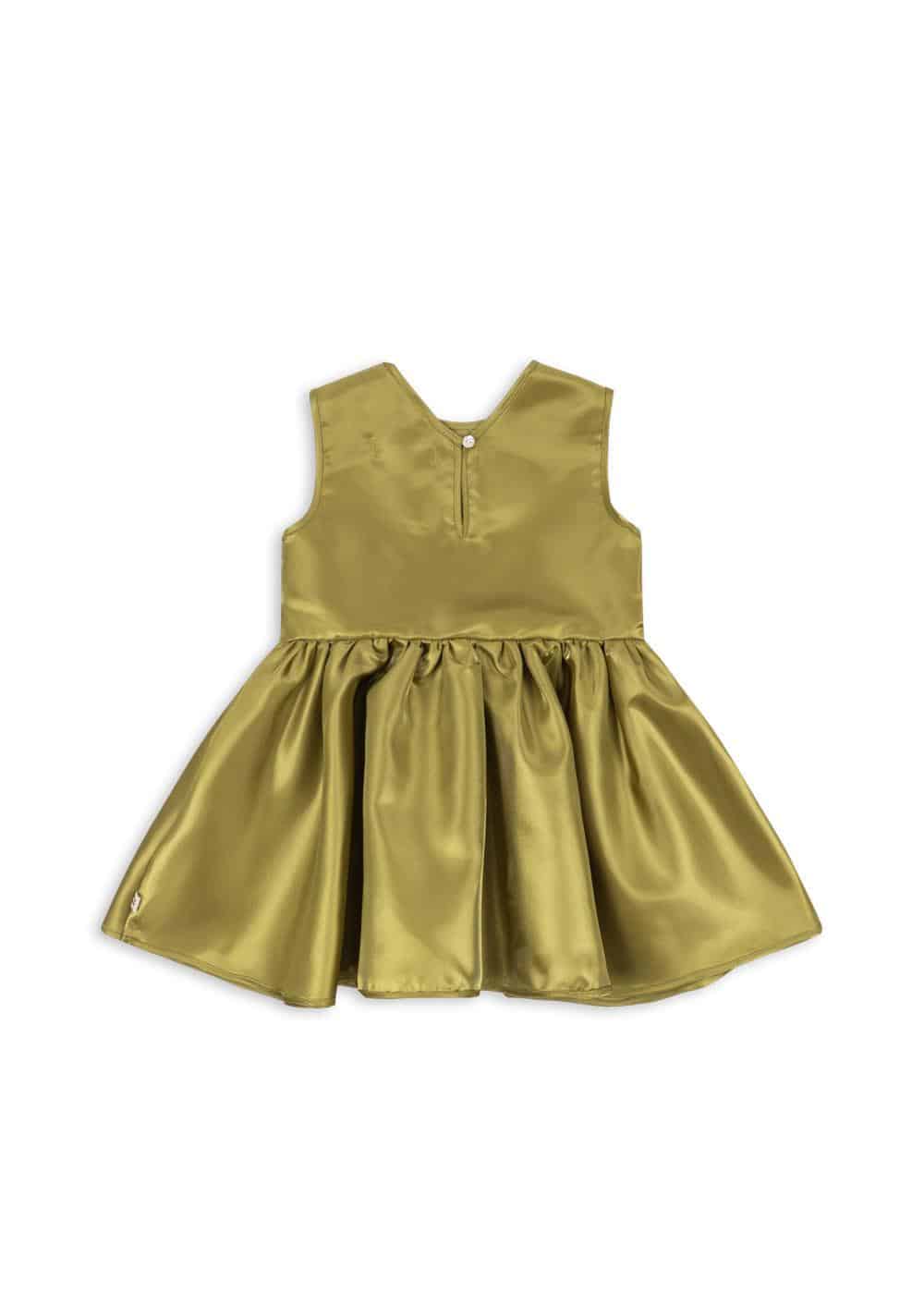 Konges Slojd Bellis Dress Fir Green 2 Konges Slojd Bellis Dress Fir Green