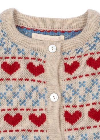 Konges Slojd Belou Cardigan Heart
