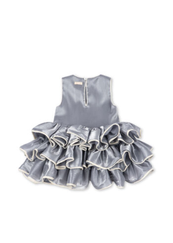 Konges Slojd Fia Frill Dress GRS Sleet