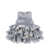 Konges Slojd Fia Frill Dress GRS Sleet