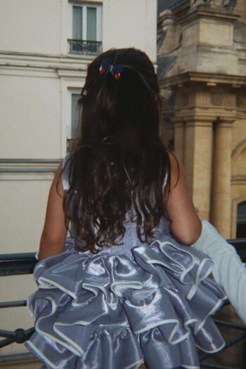 Konges Slojd Fia Frill Dress GRS Sleet