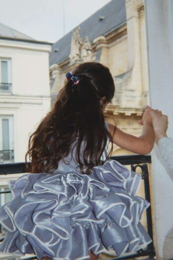 Konges Slojd Fia Frill Dress GRS Sleet