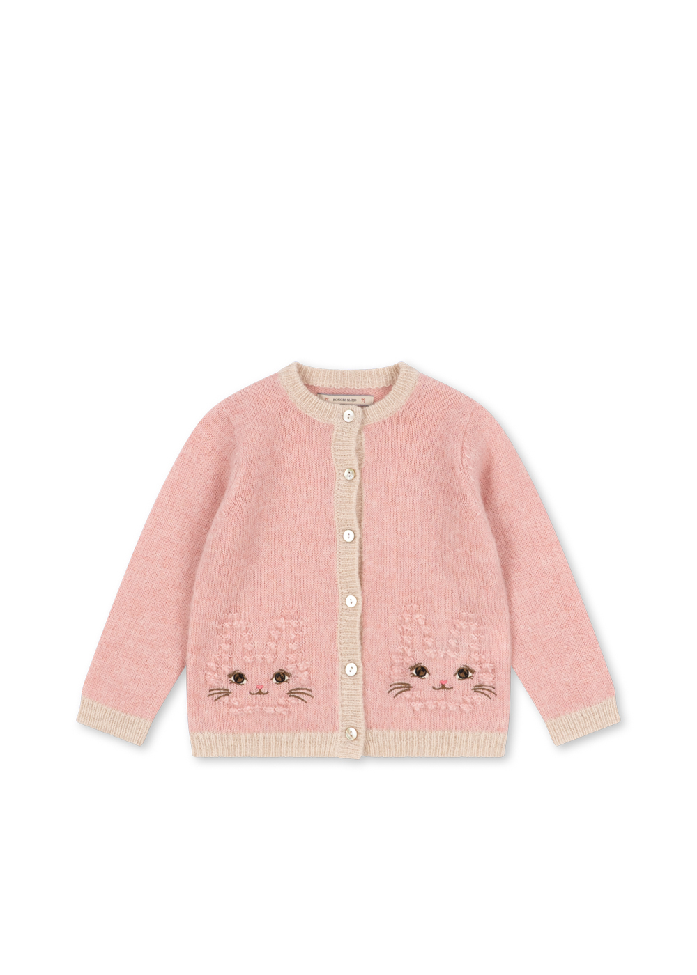 Konges Slojd Kitty Cardigan Silver Pink 1 Konges Slojd Kitty Cardigan Silver Pink