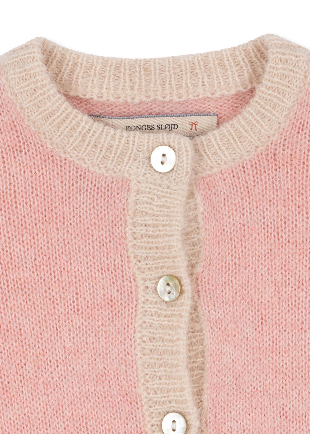 Konges Slojd Kitty Cardigan Silver Pink 3 Konges Slojd Kitty Cardigan Silver Pink