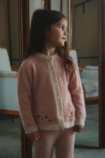 Konges Slojd Kitty Cardigan Silver Pink 12 Konges Slojd Kitty Cardigan Silver Pink