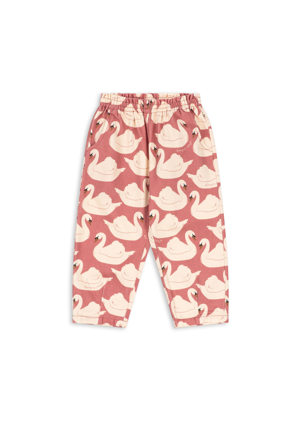 Konges Slojd Magot Frill Pants Swan Rose 1 Konges Slojd Magot Frill Pants Swan Rose