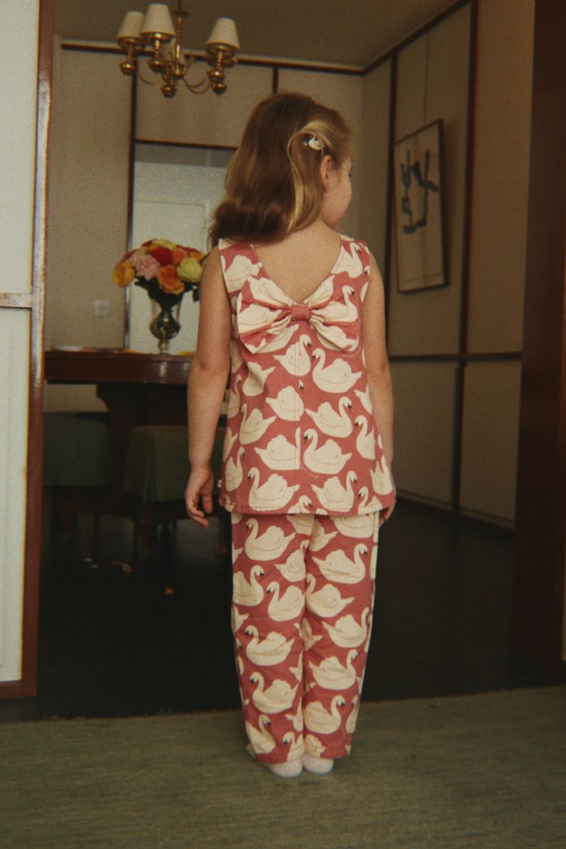 Konges Slojd Magot Frill Pants Swan Rose 2 Konges Slojd Magot Frill Pants Swan Rose