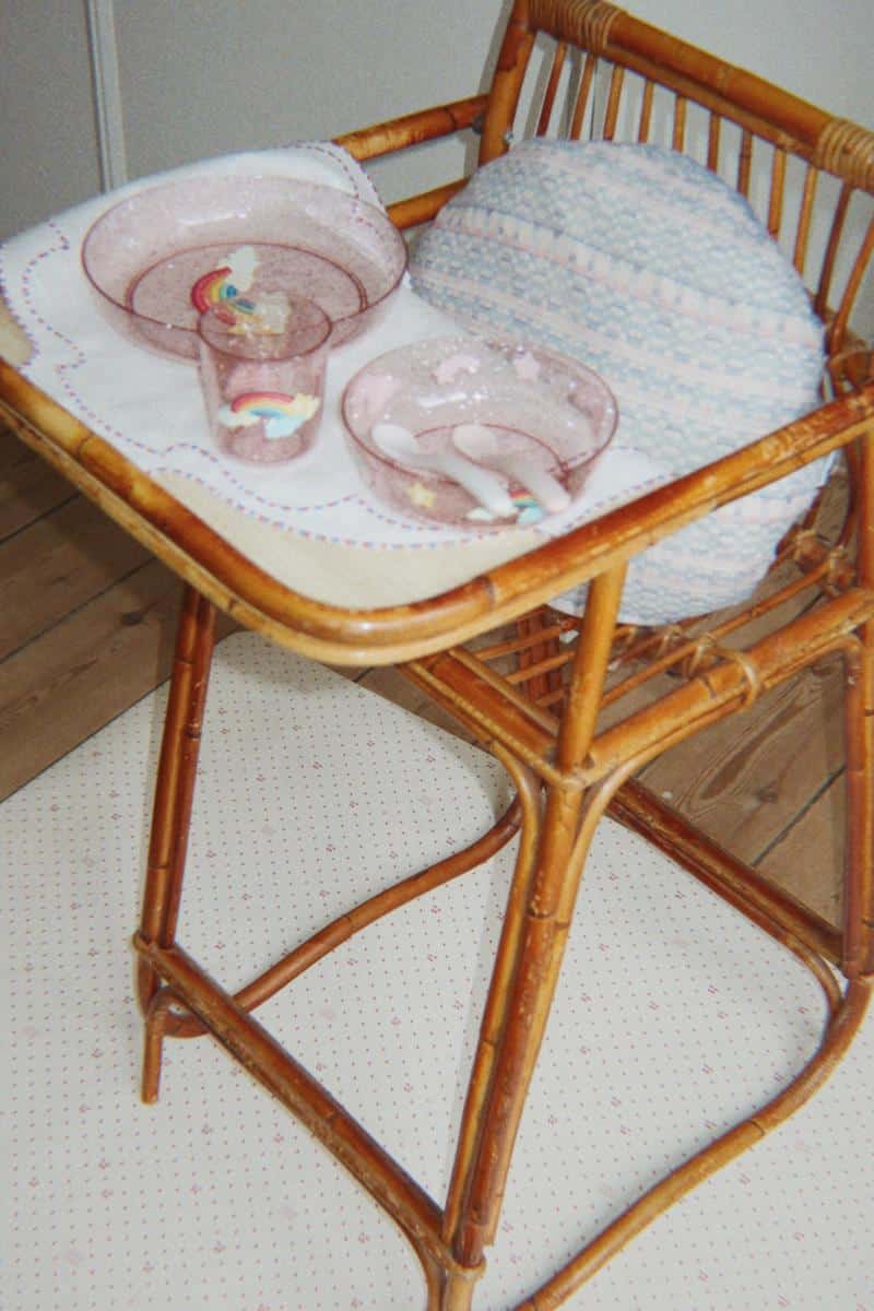 Konges Slojd Sparkly Dinner Set Rainbow 6 Konges Slojd Sparkly Dinner Set Rainbow